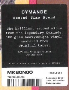Cymande ‎– Second Time Round LP Plak - Görsel 2