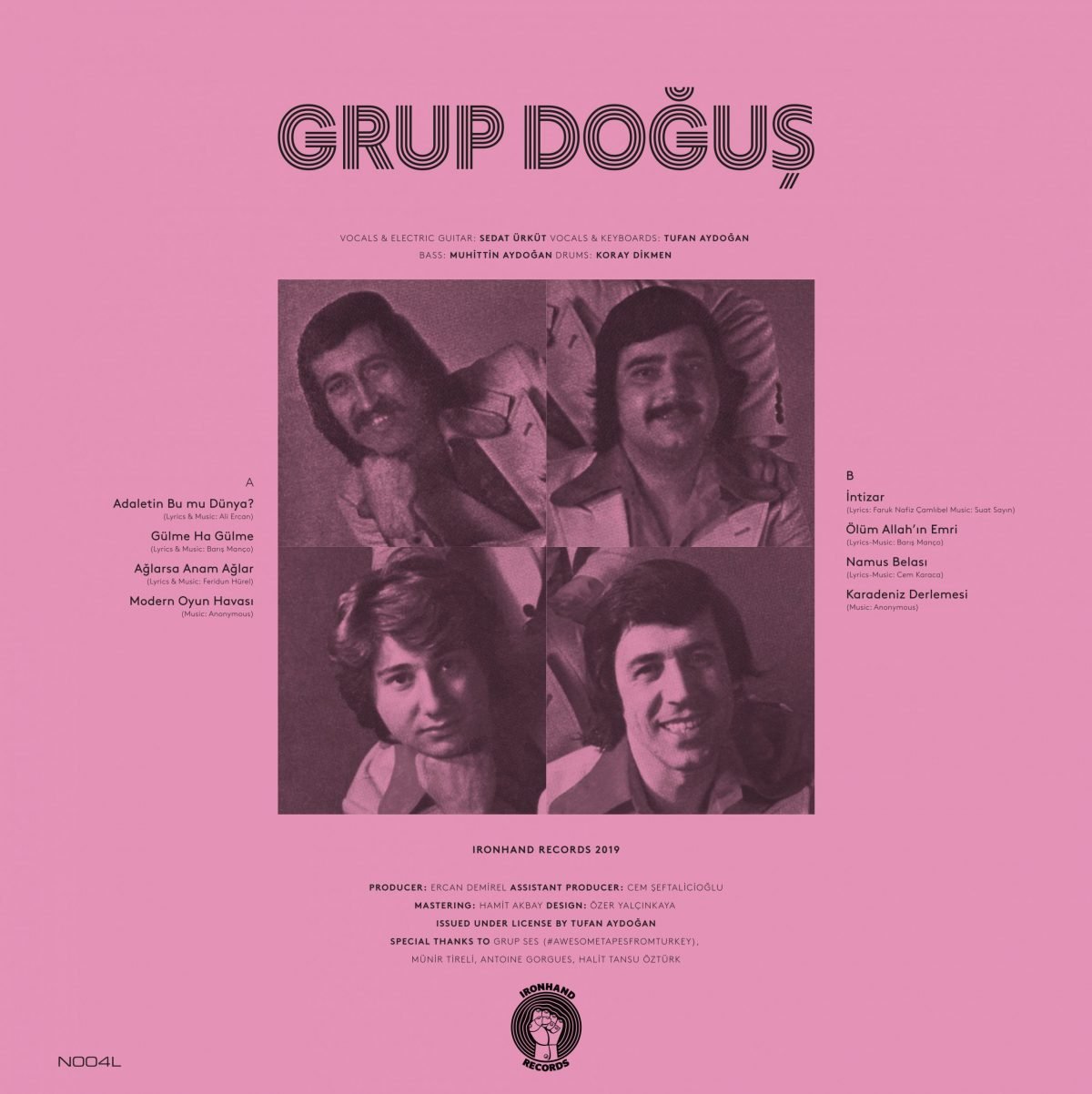 Grup Doğuş LP Plak - Görsel 2