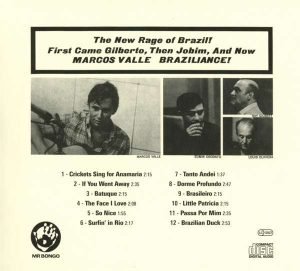 Marcos Valle - Braziliance! LP Plak SIFIR - Görsel 2