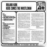 Roland Kirk Here Comes The Whistleman Plak - Görsel 2