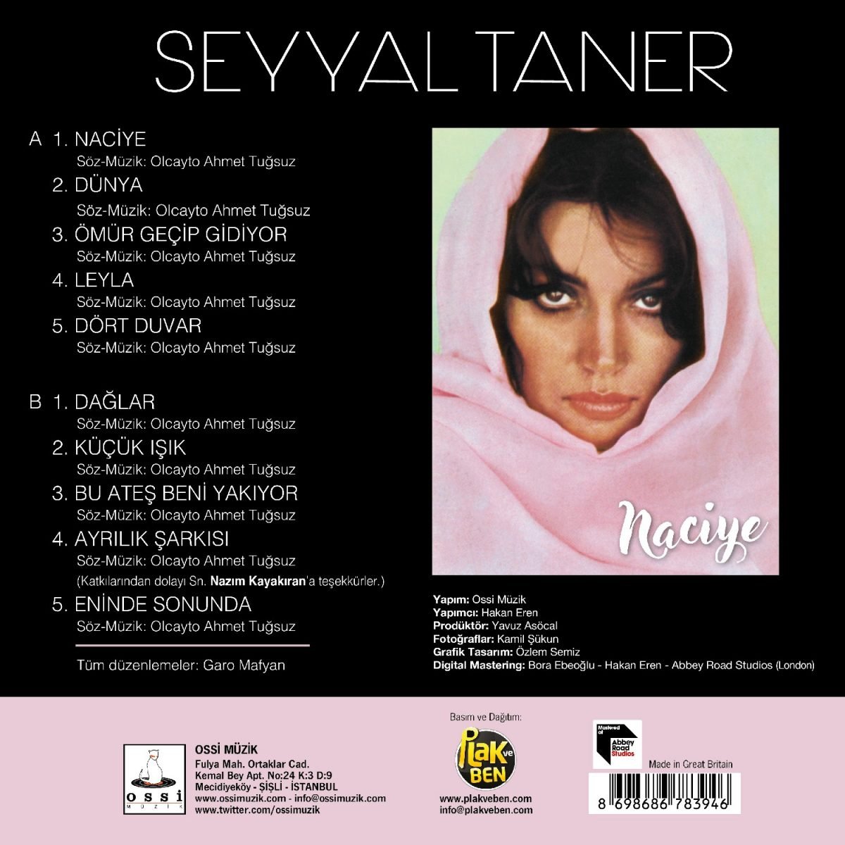 Seyyal Taner Naciye Plak - Görsel 2