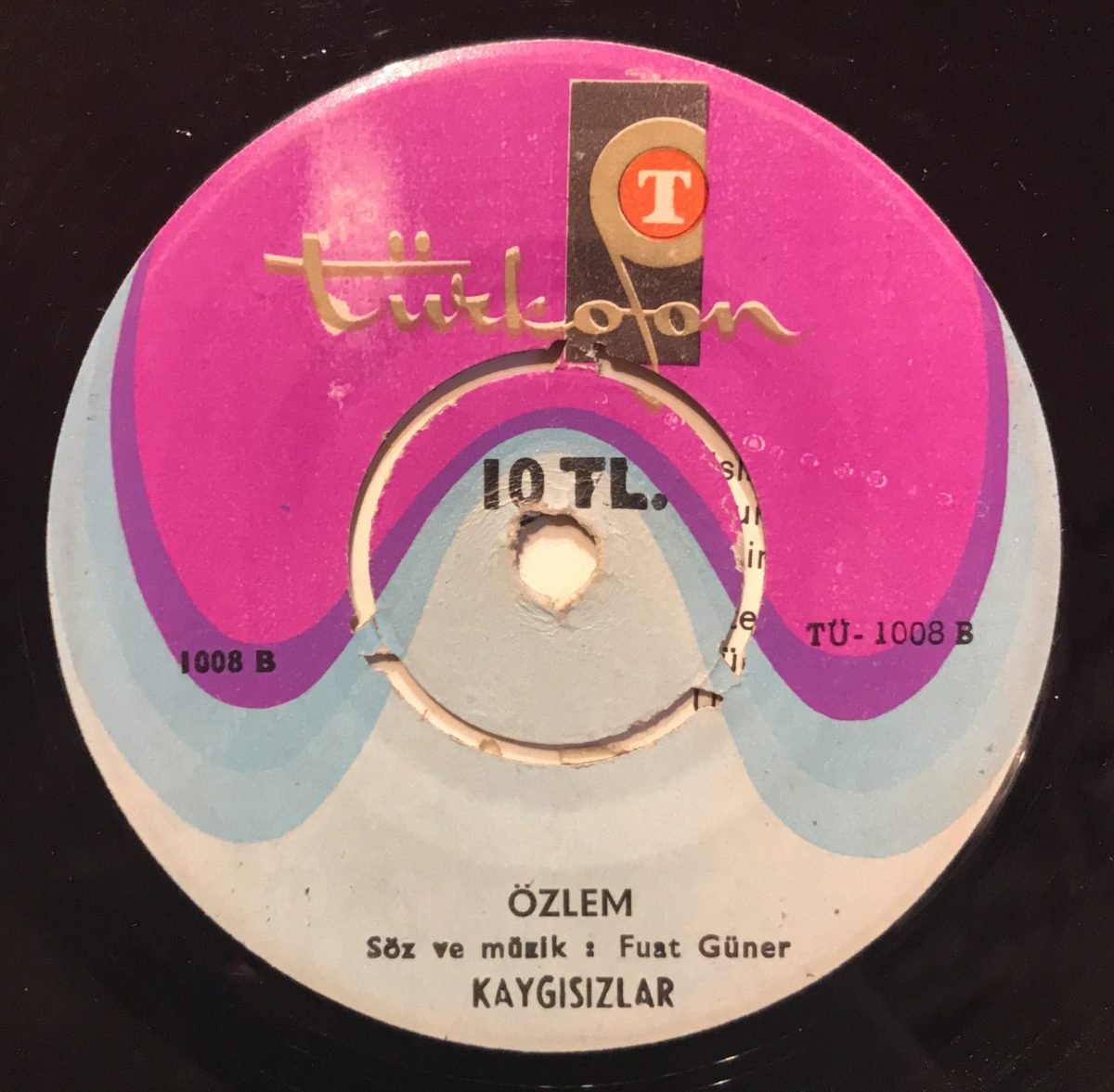 Kaygısızlar ‎– Mutsuz Adam / Özlem 45lik Plak - Görsel 4