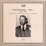 Walter Davis ‎– Vol. 1 (1935-1941) LP Plak Mono