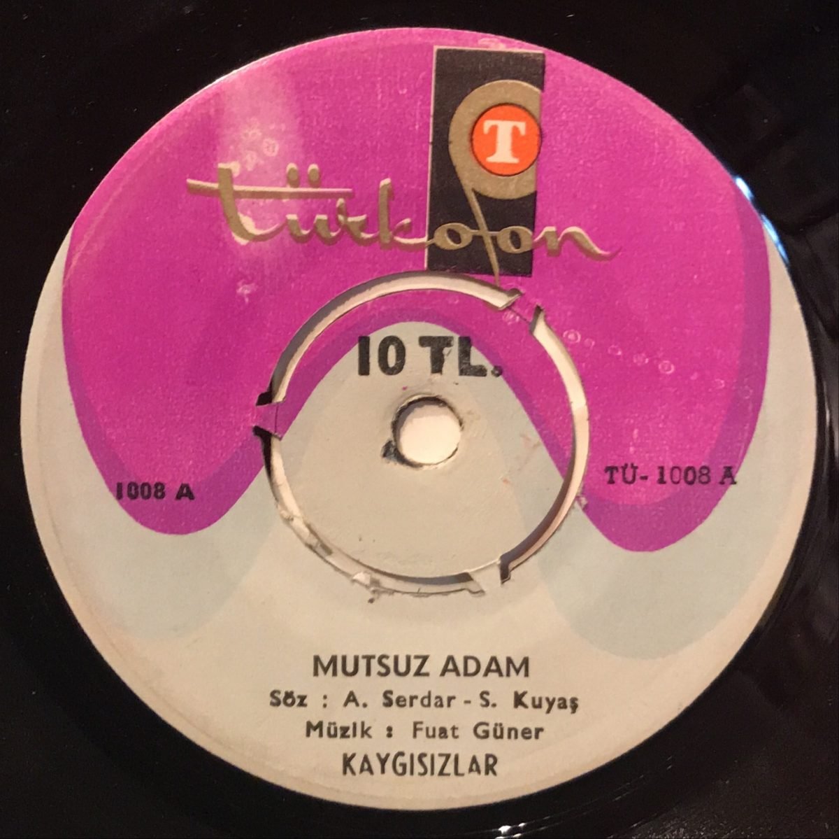Kaygısızlar ‎– Mutsuz Adam / Özlem 45lik Plak - Görsel 3