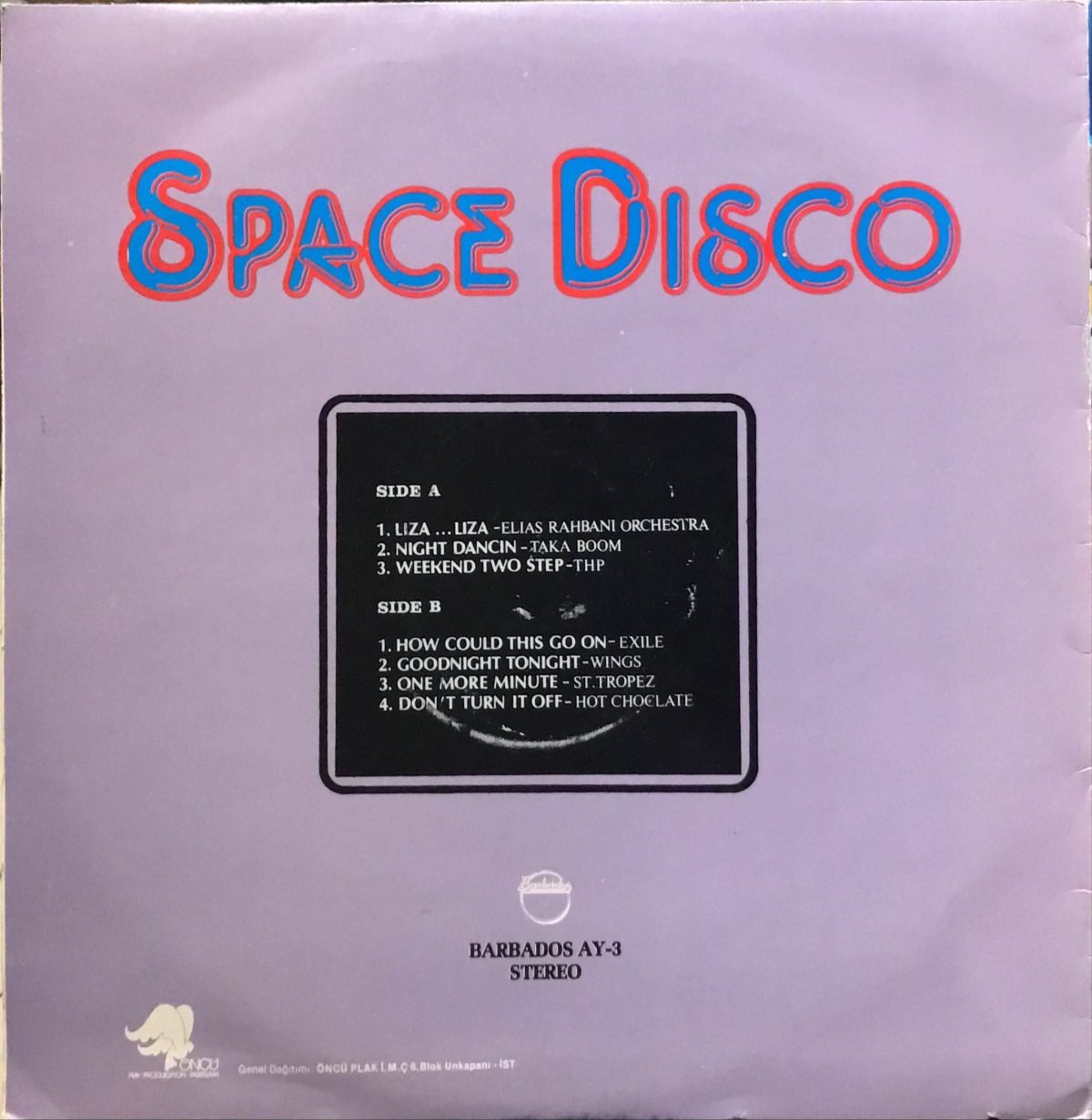 Space Disco Volume 1 LP Plak Elias Rahbani - Görsel 2