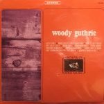Woody Guthrie Toplama LP Plak