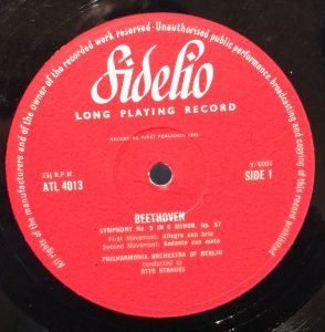 Ludwig van Beethoven - Symphony No. 5 In C Minor LP Plak - Görsel 3