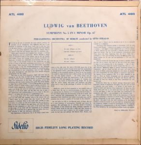 Ludwig van Beethoven - Symphony No. 5 In C Minor LP Plak - Görsel 2