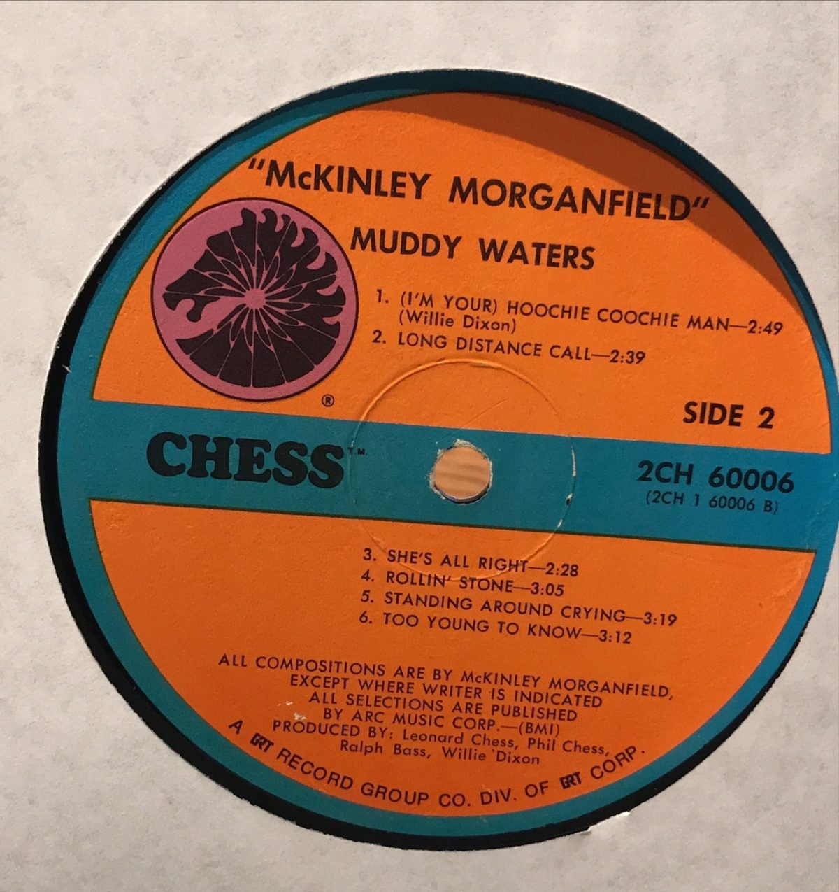 McKinley Morganfield A.K.A. Muddy Waters 2xLP Plak - Görsel 3