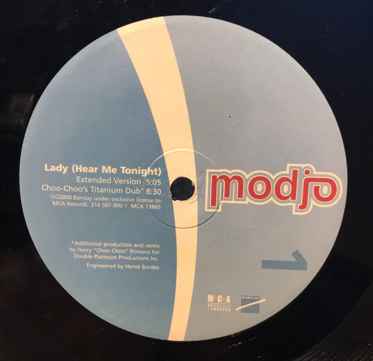 Modjo ‎– Lady (Hear Me Tonight) 12″ Maxi Single Plak - Görsel 2