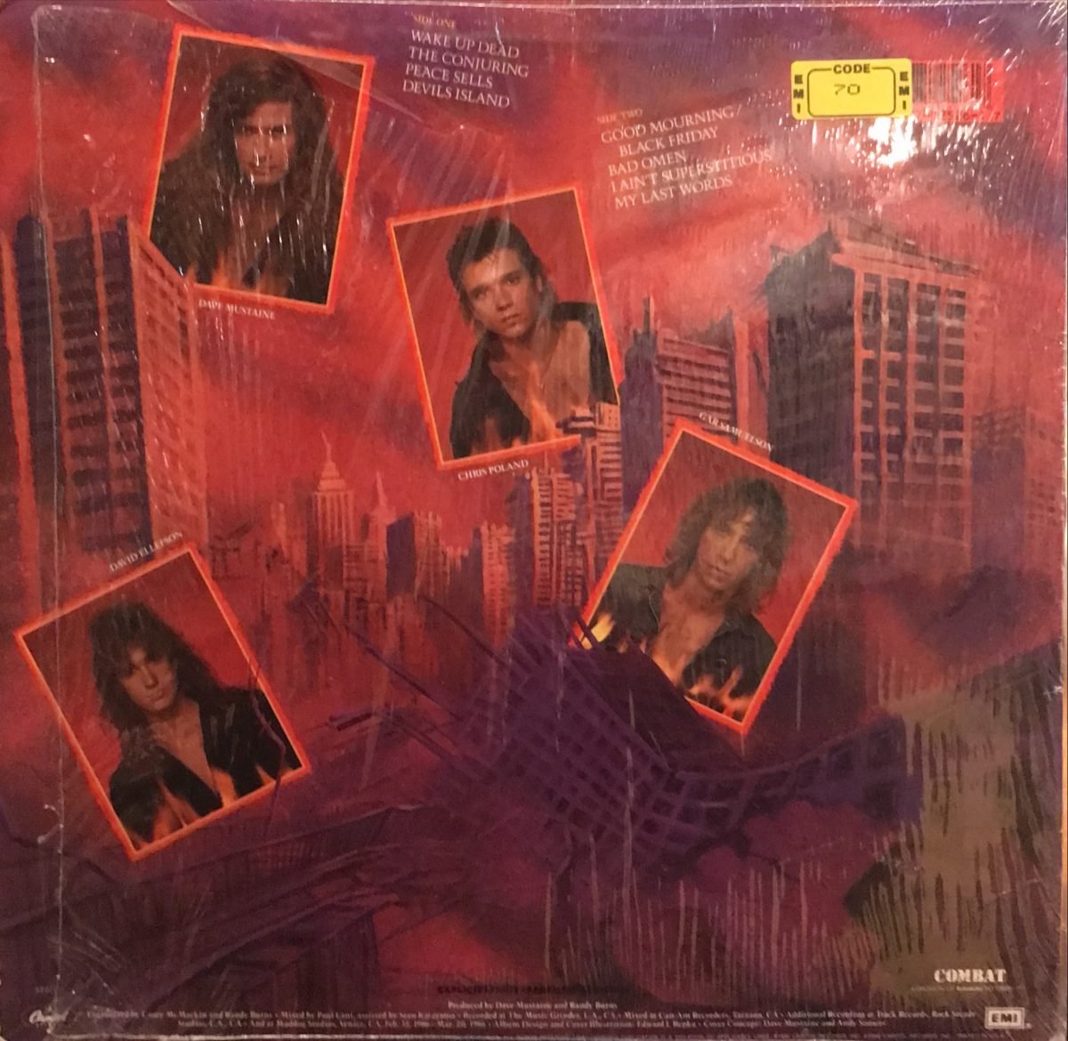 Megadeth ‎- Peace Sells... But Who's Buying? LP Plak - Görsel 3