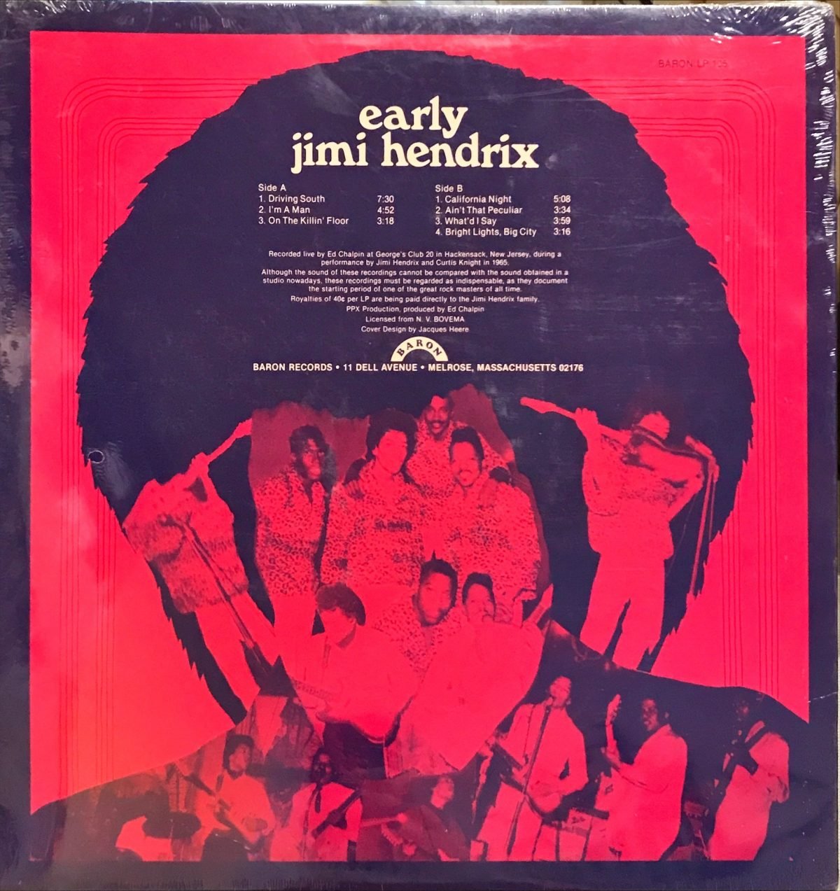 Jimi Hendrix - Early Jimi Hendrix LP Plak - Görsel 2