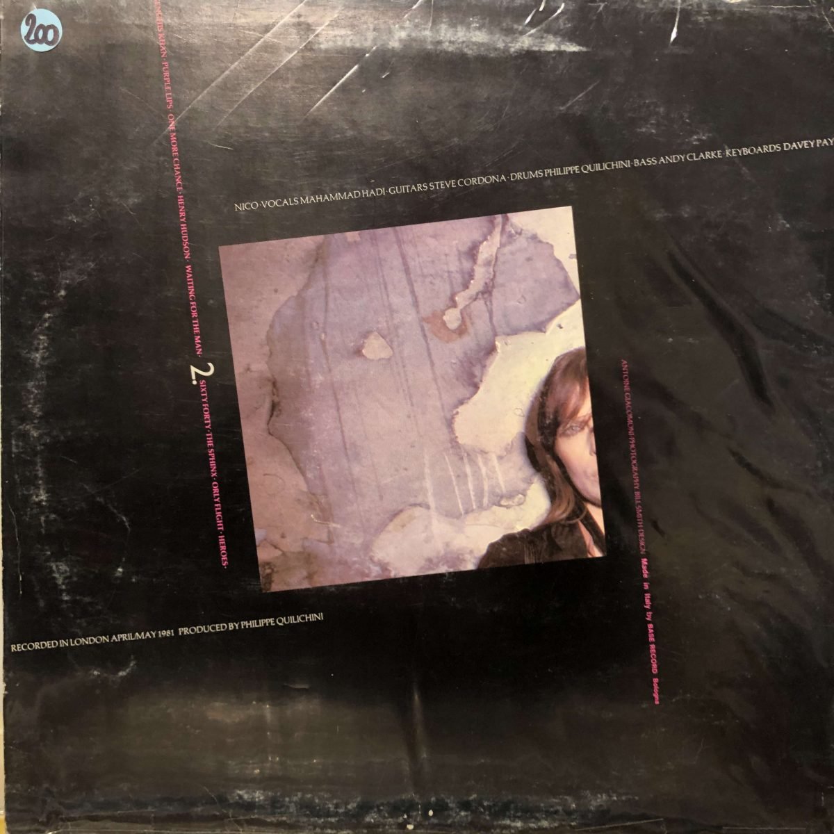 Nico - Drama Of Exile LP Plak - Görsel 2