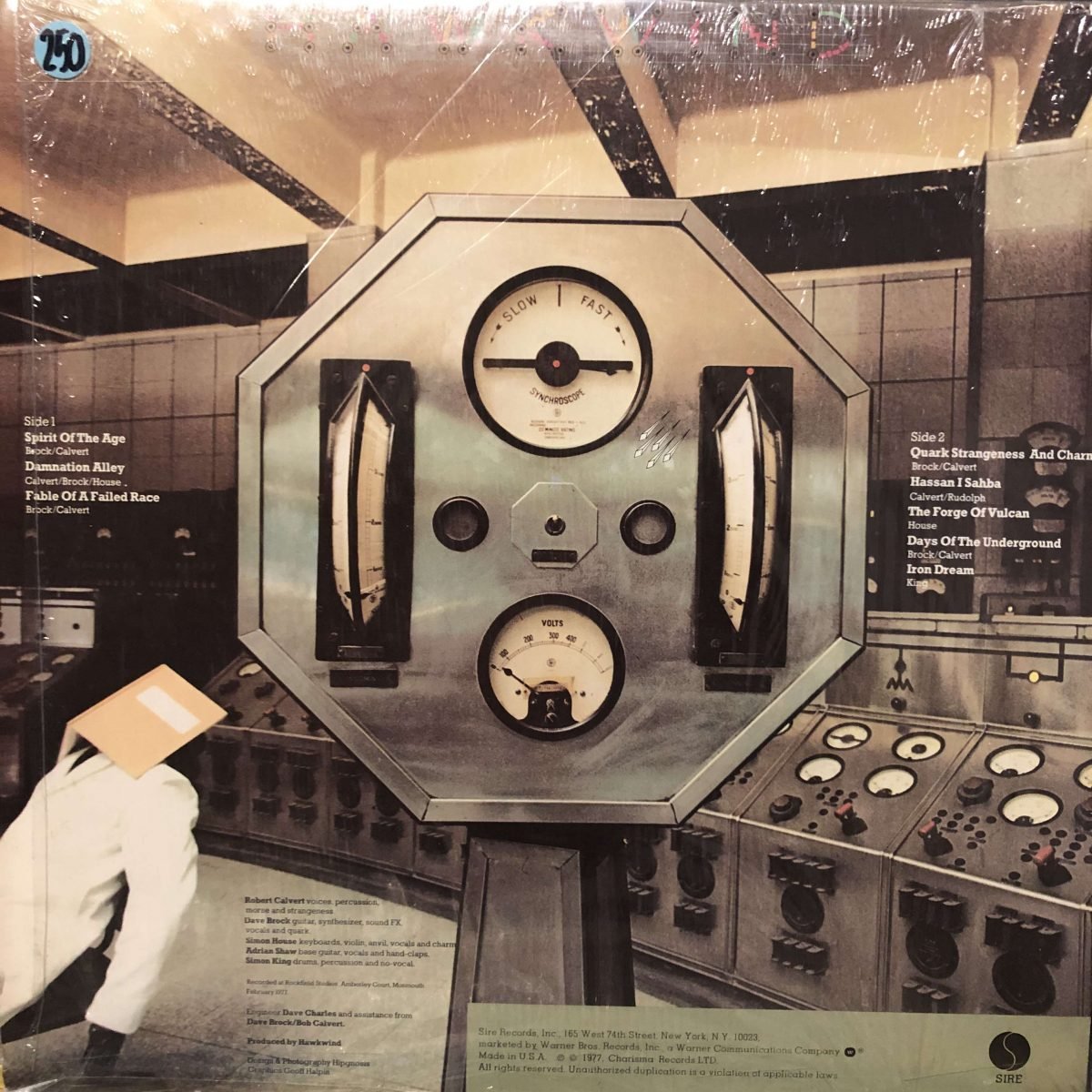 Hawkwind - Quark, Strangeness And Charm LP Plak - Görsel 2