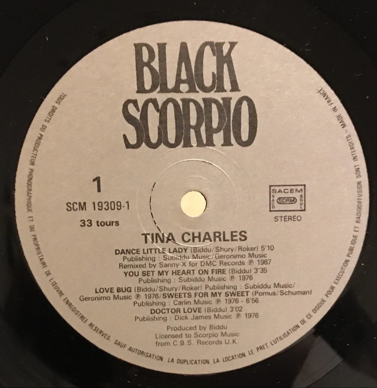 Tina Charles ‎– I Love To Love LP Plak - Görsel 4