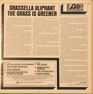 Grassella Oliphant - The Grass Is Greener LP Plak - Görsel 2
