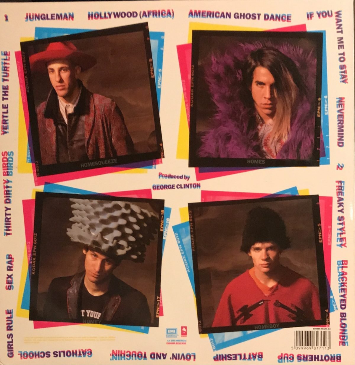 Red Hot Chili Peppers ‎– Freaky Styley LP Plak - Görsel 2