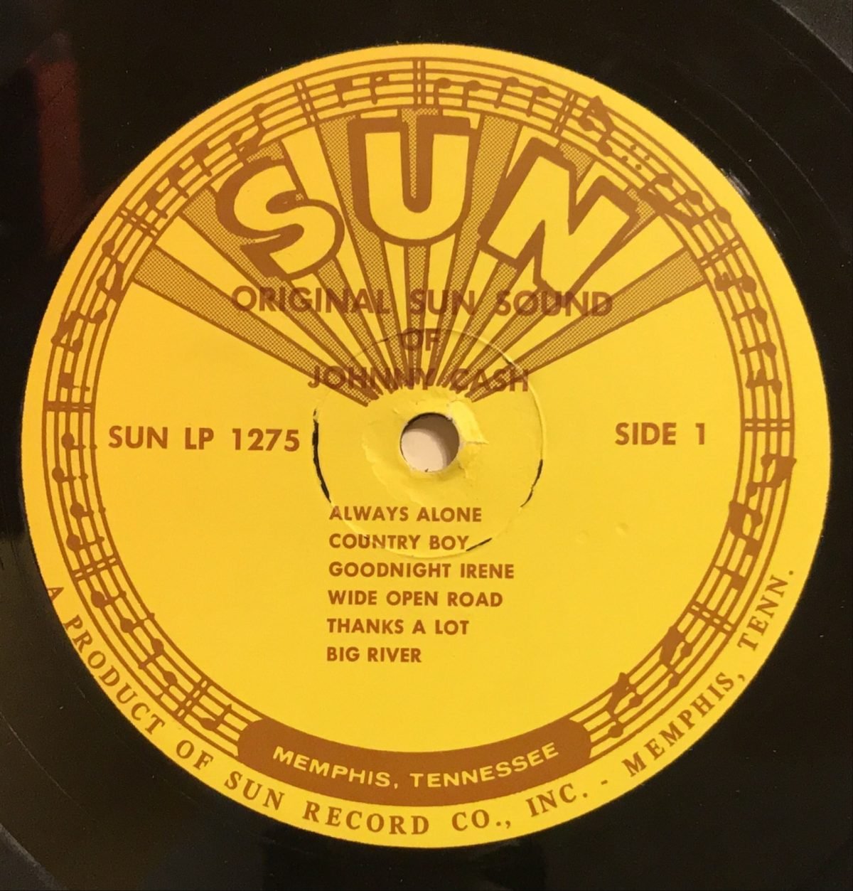 Johnny Cash ‎– Original Sun Sound Of Johnny Cash LP Plak - Görsel 3