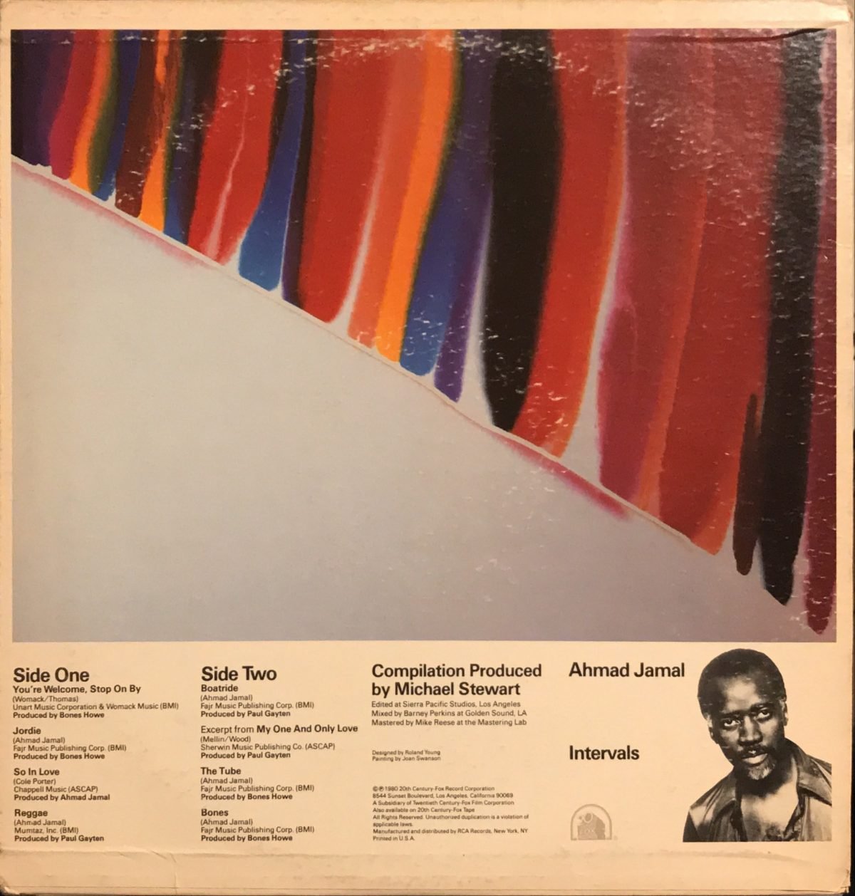 Ahmad Jamal ‎– Intervals LP Plak - Görsel 2