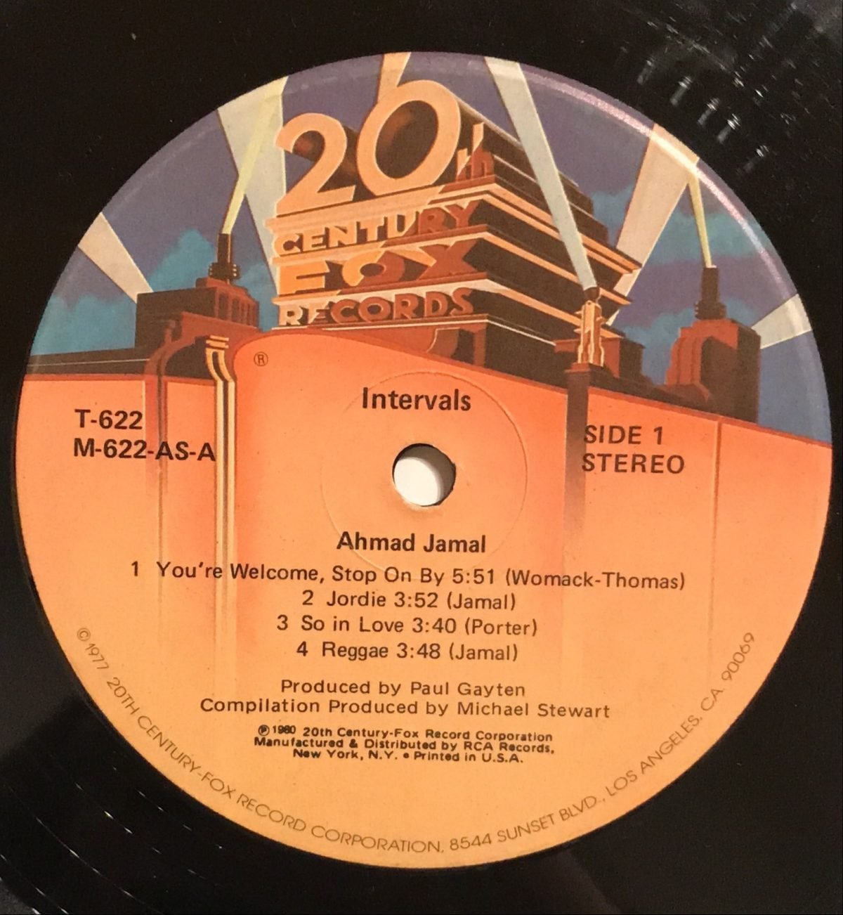 Ahmad Jamal ‎– Intervals LP Plak - Görsel 3