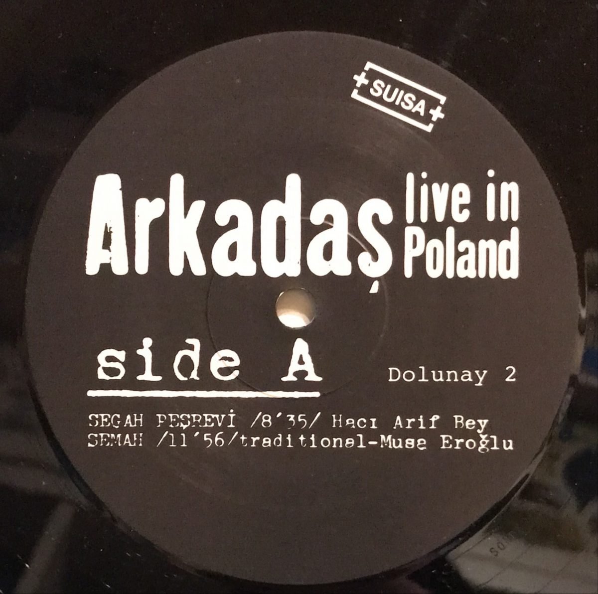 Arkadaş ‎– Live In Poland LP Mono Plak - Görsel 3