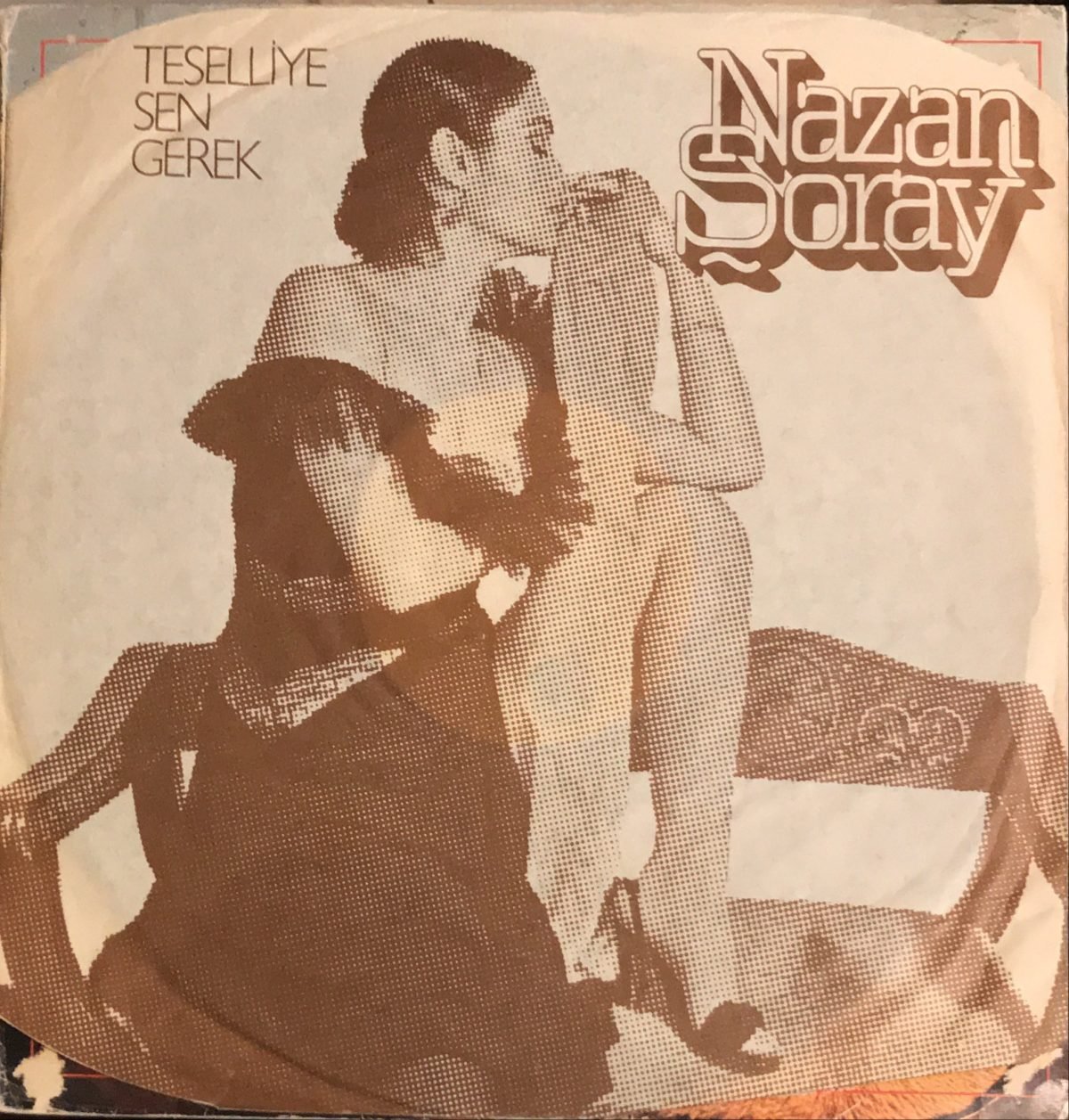 Nazan Şoray ‎– Teselliye Sen Gerek LP Plak - Görsel 3