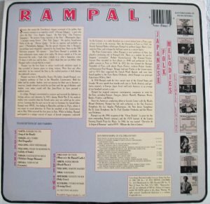 Jean-Pierre Rampal Plays Japanese Folk Melodies Ensemble Luminaire Plak - Görsel 2