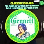 Ma Rainey With Lovie Austin And Her Blues Serenaders ‎– Classic Blues LP Plak Mono