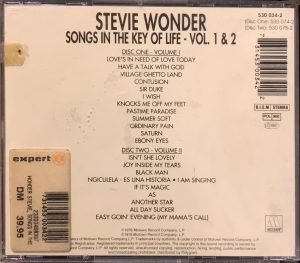 Stevie Wonder ‎– Songs In The Key Of Life 2xCD - Görsel 2