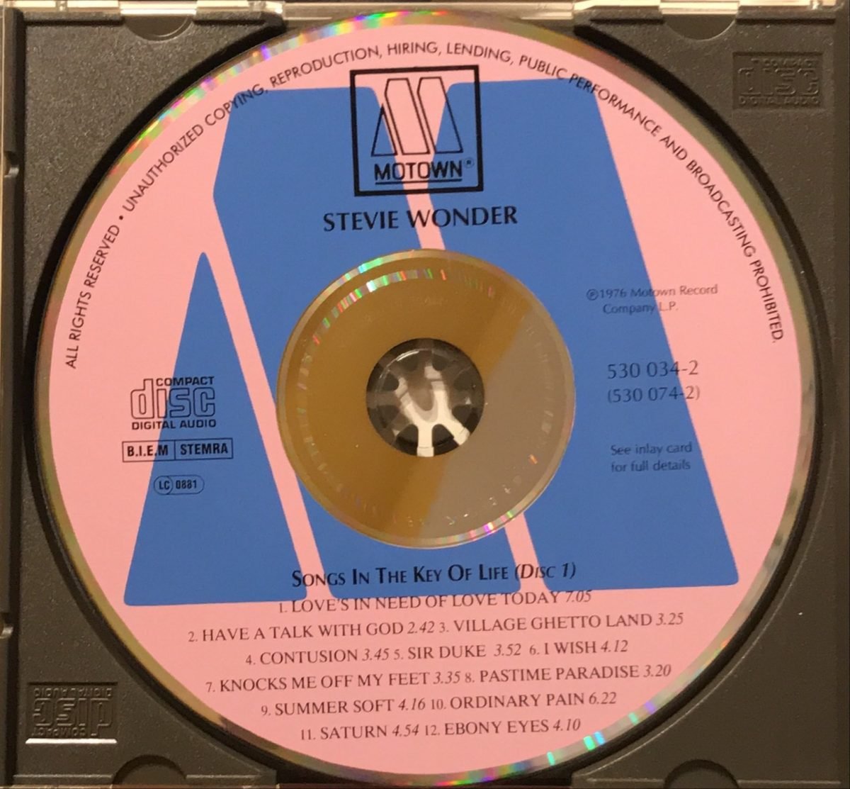 Stevie Wonder ‎– Songs In The Key Of Life 2xCD - Görsel 3