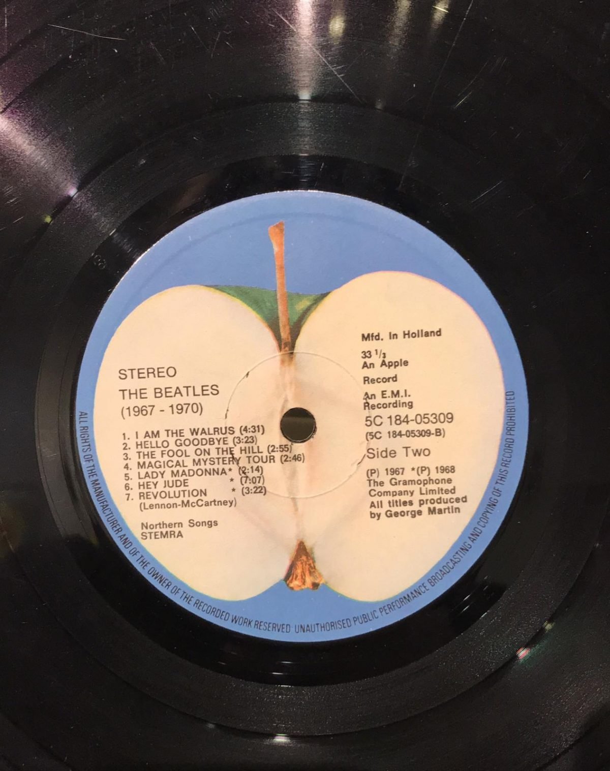 The Beatles ‎– 1967-1970 - 2LP Plak - Görsel 3