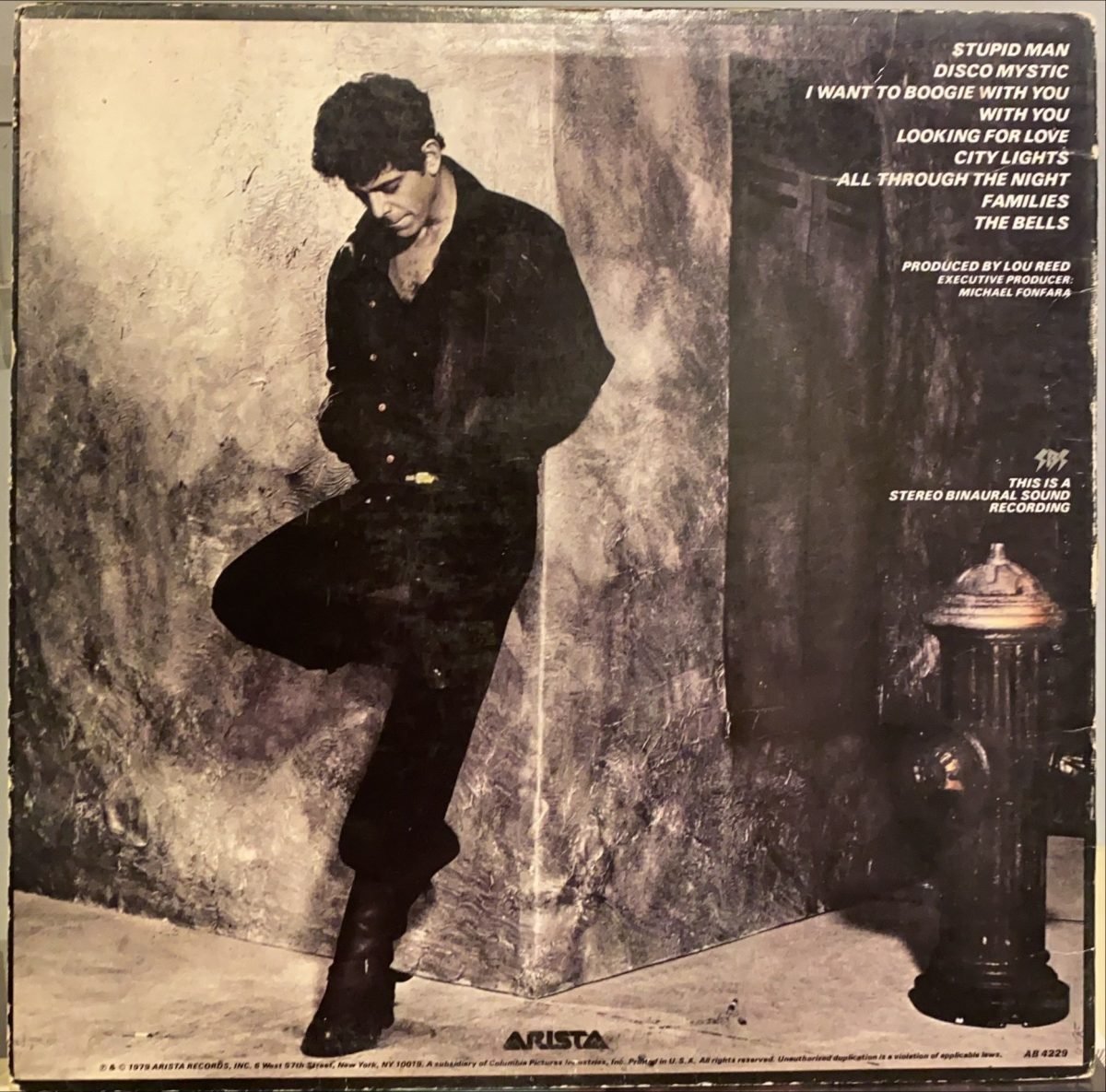 Lou Reed ‎– The Bells LP Plak - Görsel 3