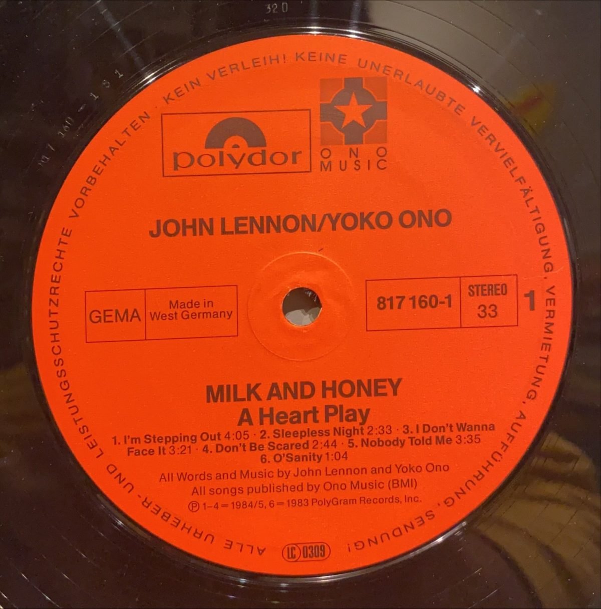 John Lennon & Yoko Ono ‎– Milk And Honey LP Plak - Görsel 2