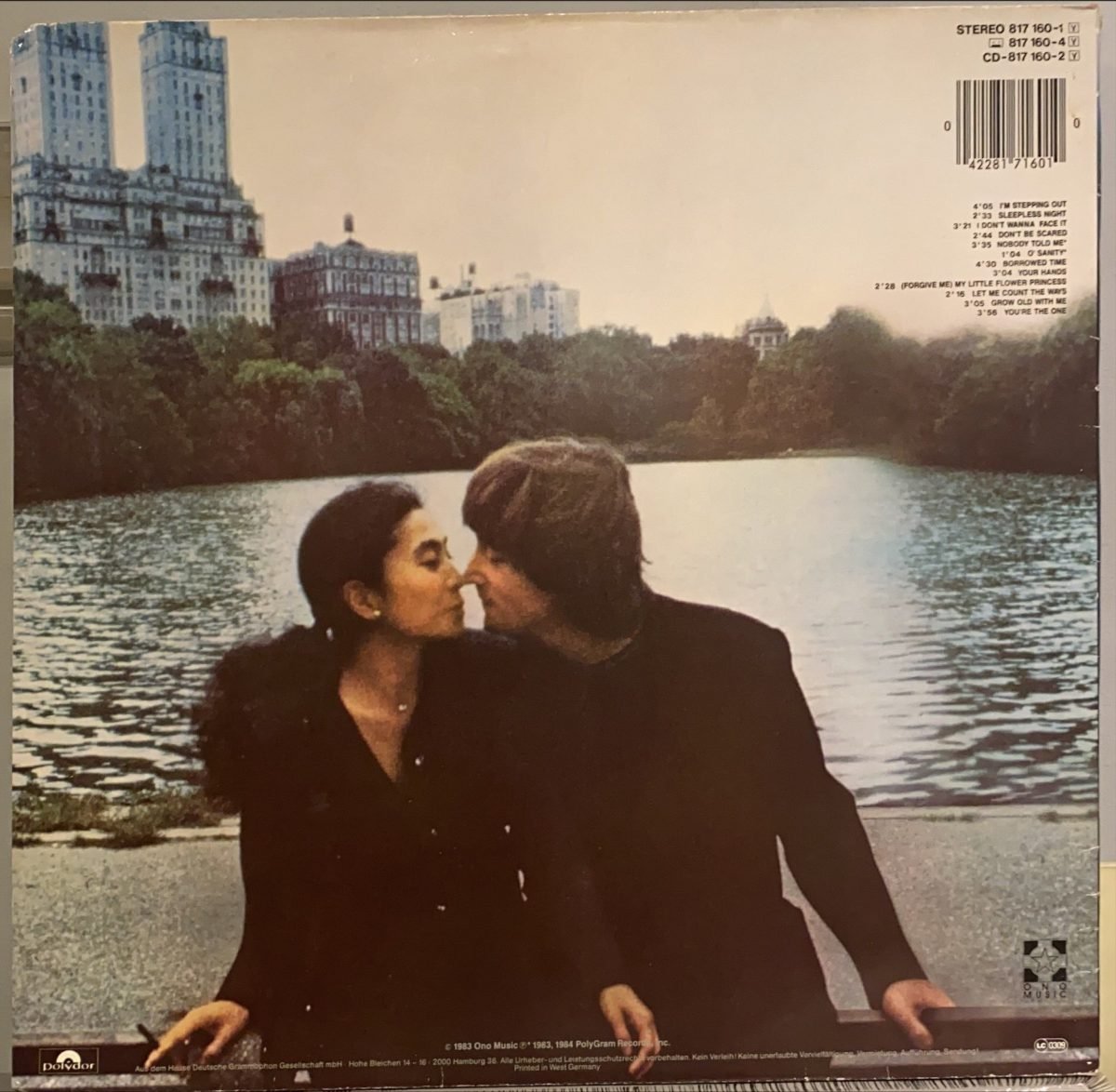John Lennon & Yoko Ono ‎– Milk And Honey LP Plak - Görsel 3