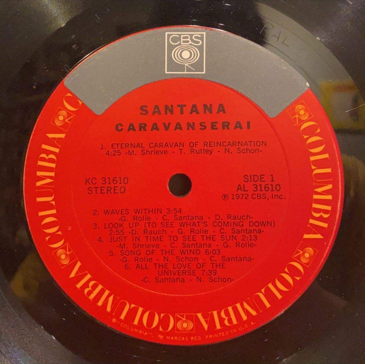 Santana ‎– Caravanserai LP Plak - Görsel 2