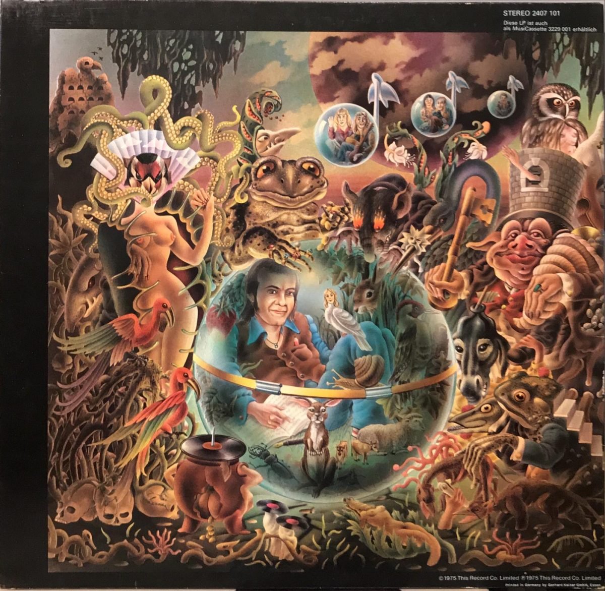 Elton John ‎– Captain Fantastic And The Brown Dirt Cowboy LP Plak - Görsel 2