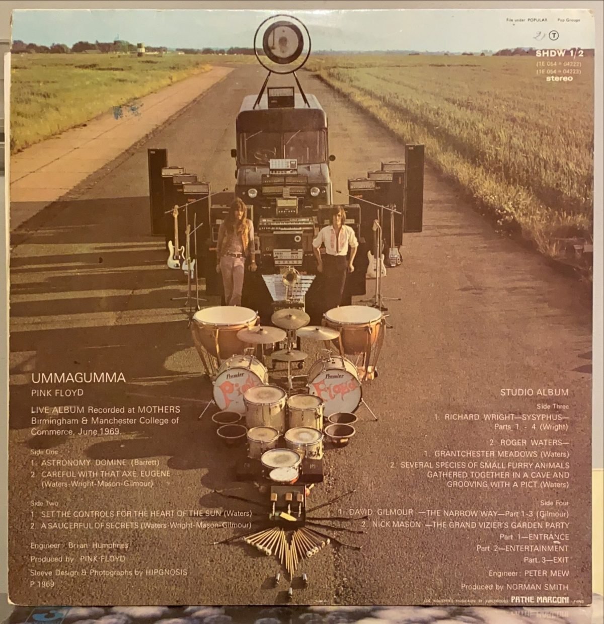 Pink Floyd ‎– Ummagumma - 2LP Plak - Görsel 3