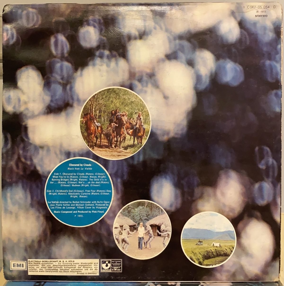 Pink Floyd ‎– Obscured By Clouds LP Plak - Görsel 2