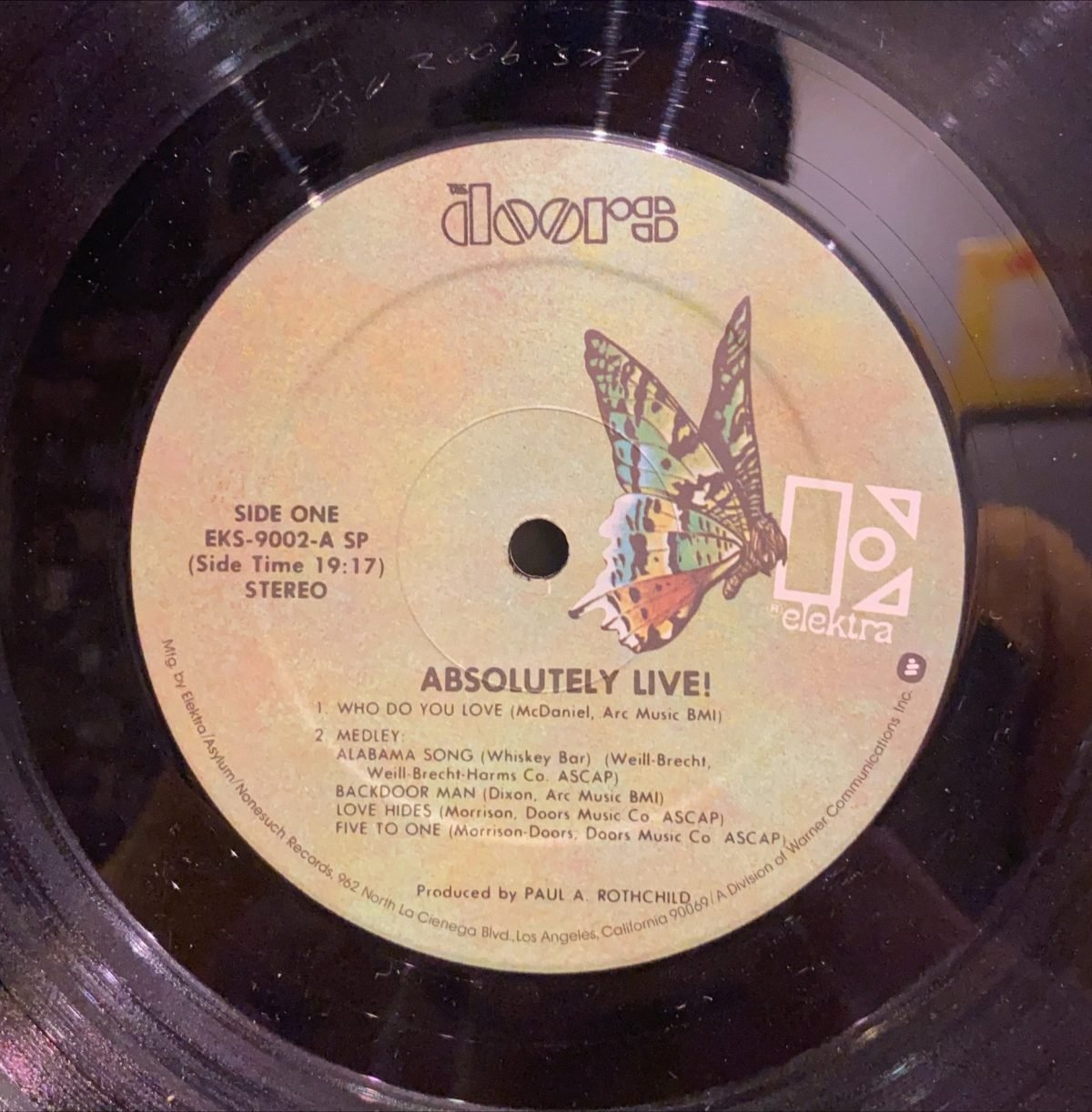 The Doors ‎– Absolutely Live - 2LP Plak - Görsel 2