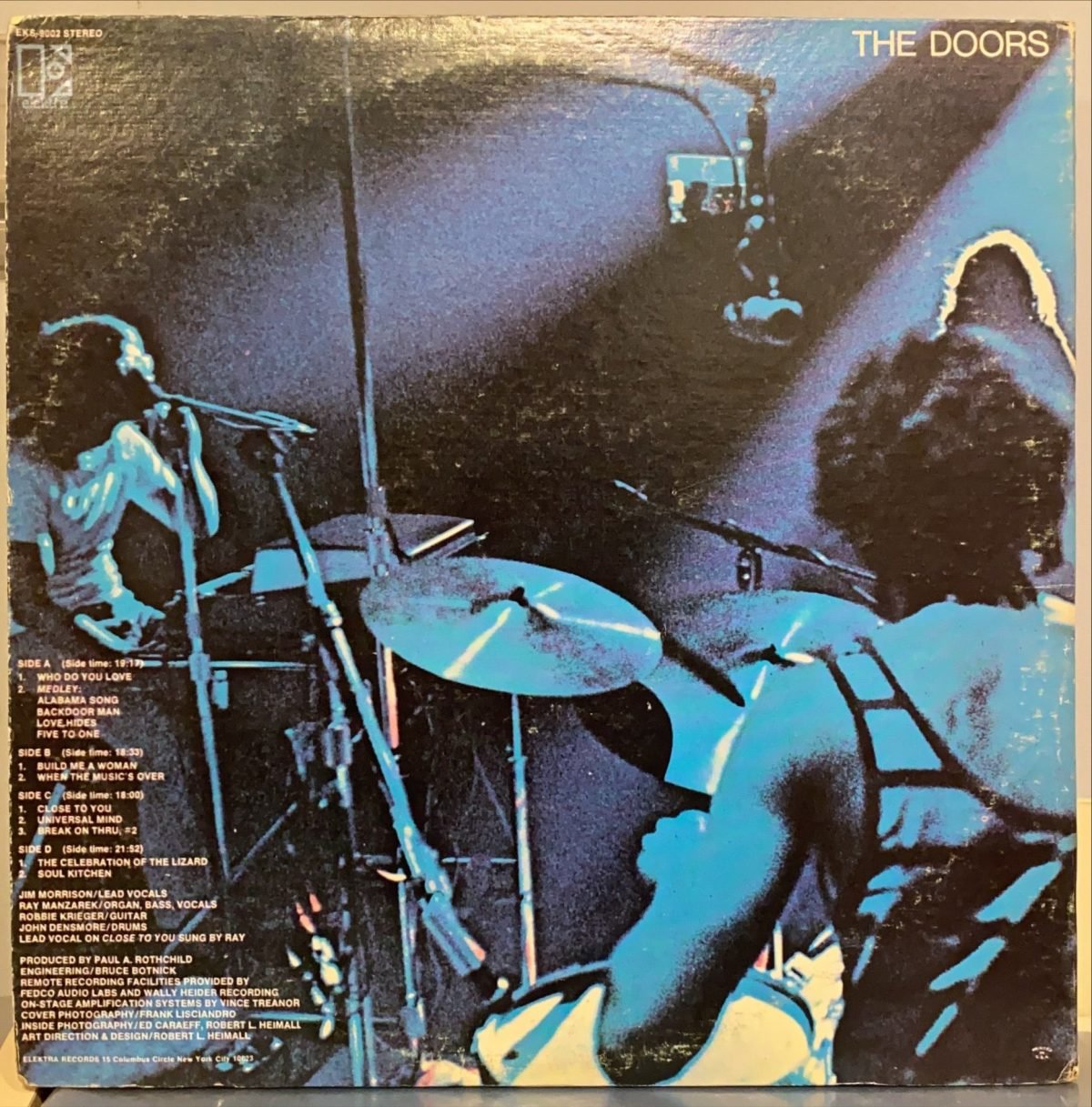 The Doors ‎– Absolutely Live - 2LP Plak - Görsel 3
