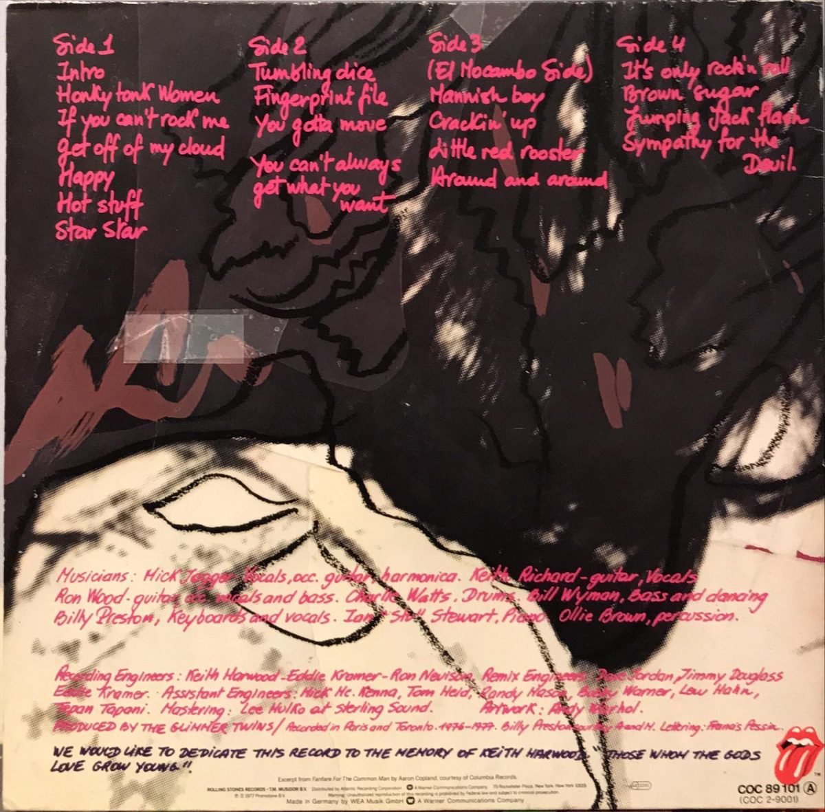 The Rolling Stones ‎– Love You Live - 2LP Plak - Görsel 2