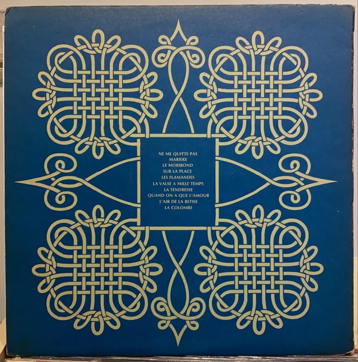 Jacques Brel ‎– If You Go Away: Jacques Brel Is Alive And Singing In Paris LP Plak - Görsel 3