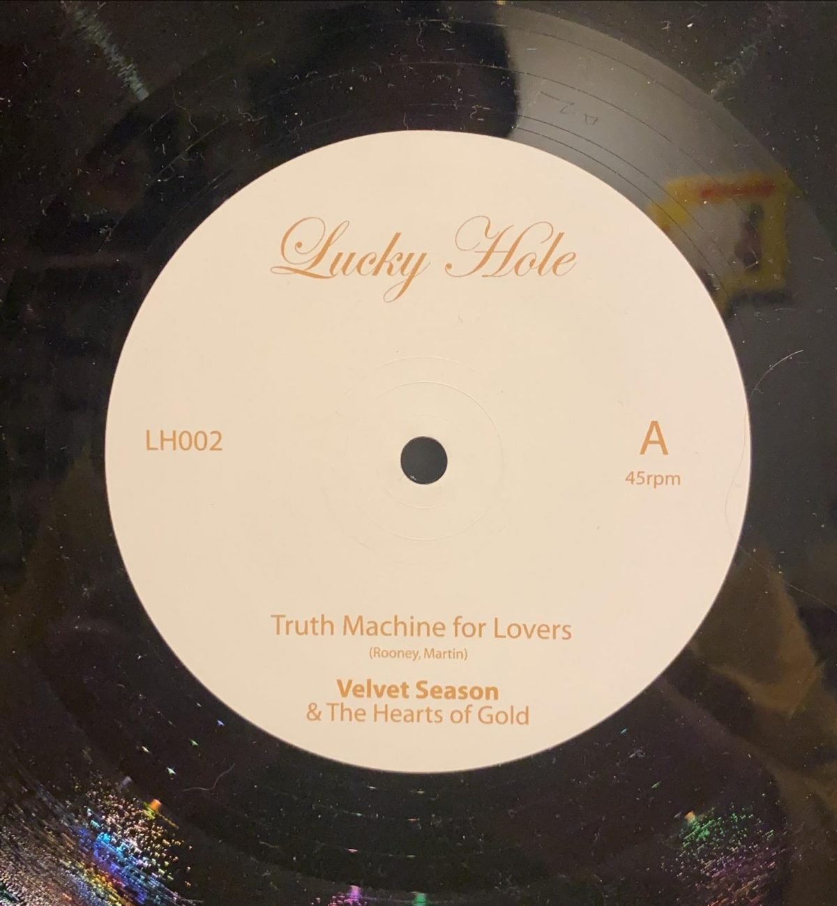 Velvet Season & The Hearts Of Gold ‎– Truth Machine For Lovers 12'' Maxi Single - Görsel 3