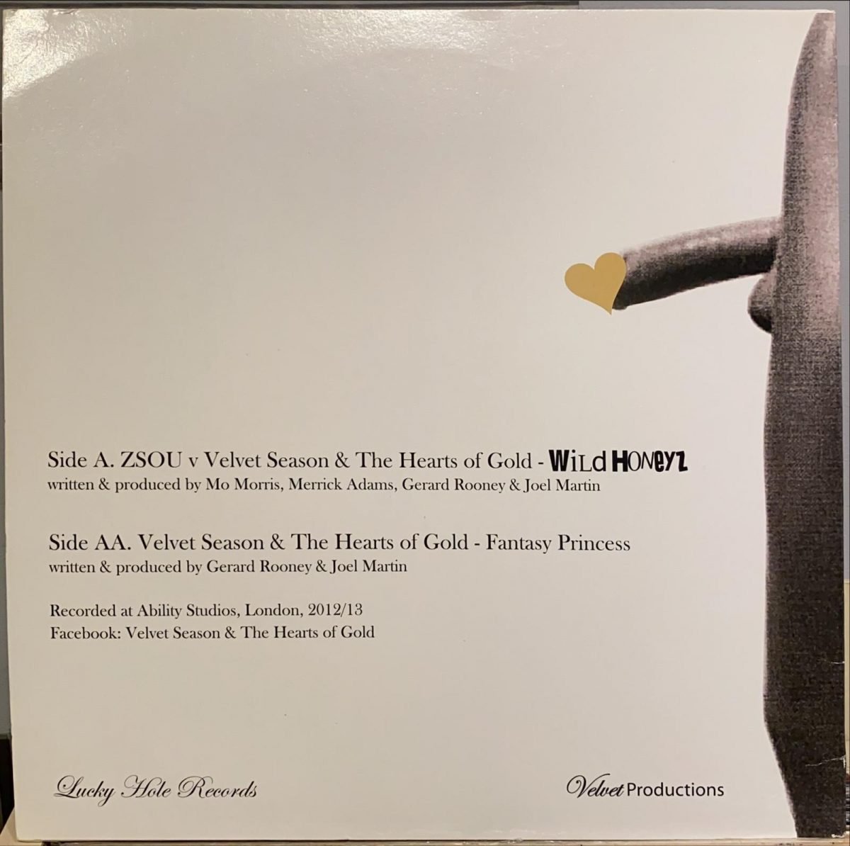 Zsou v Velvet Season & The Hearts Of Gold ‎– Wild Honeyz - Görsel 2