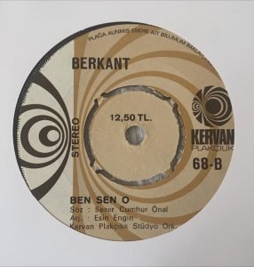 Berkant - Bekle Beni / Ben Sen O 45'lik Plak - Görsel 3