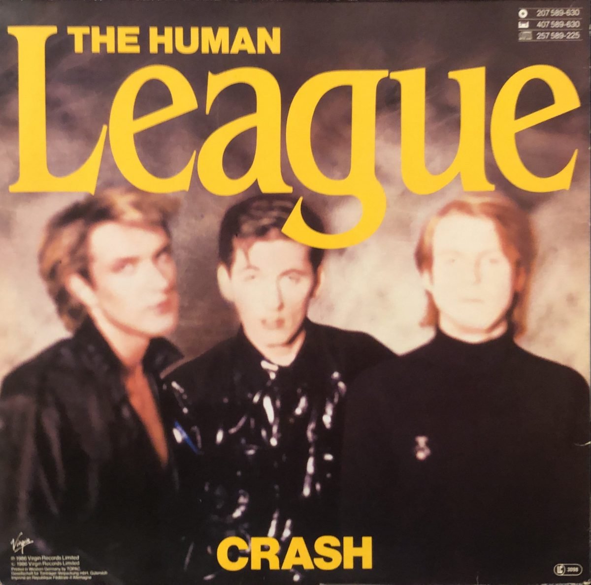 The Human League ‎– Crash LP Plak - Görsel 2
