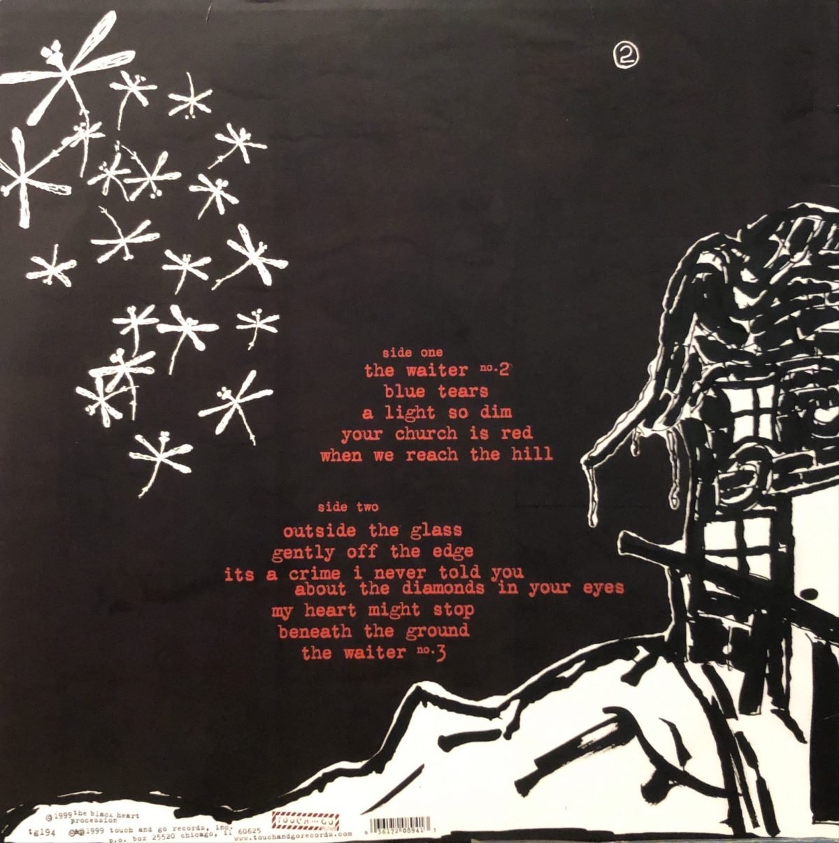 The Black Heart Procession ‎– 2 - LP Plak - Görsel 2