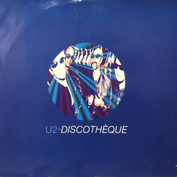 U2 – Discothèque 12'' Maxi Single Plak
