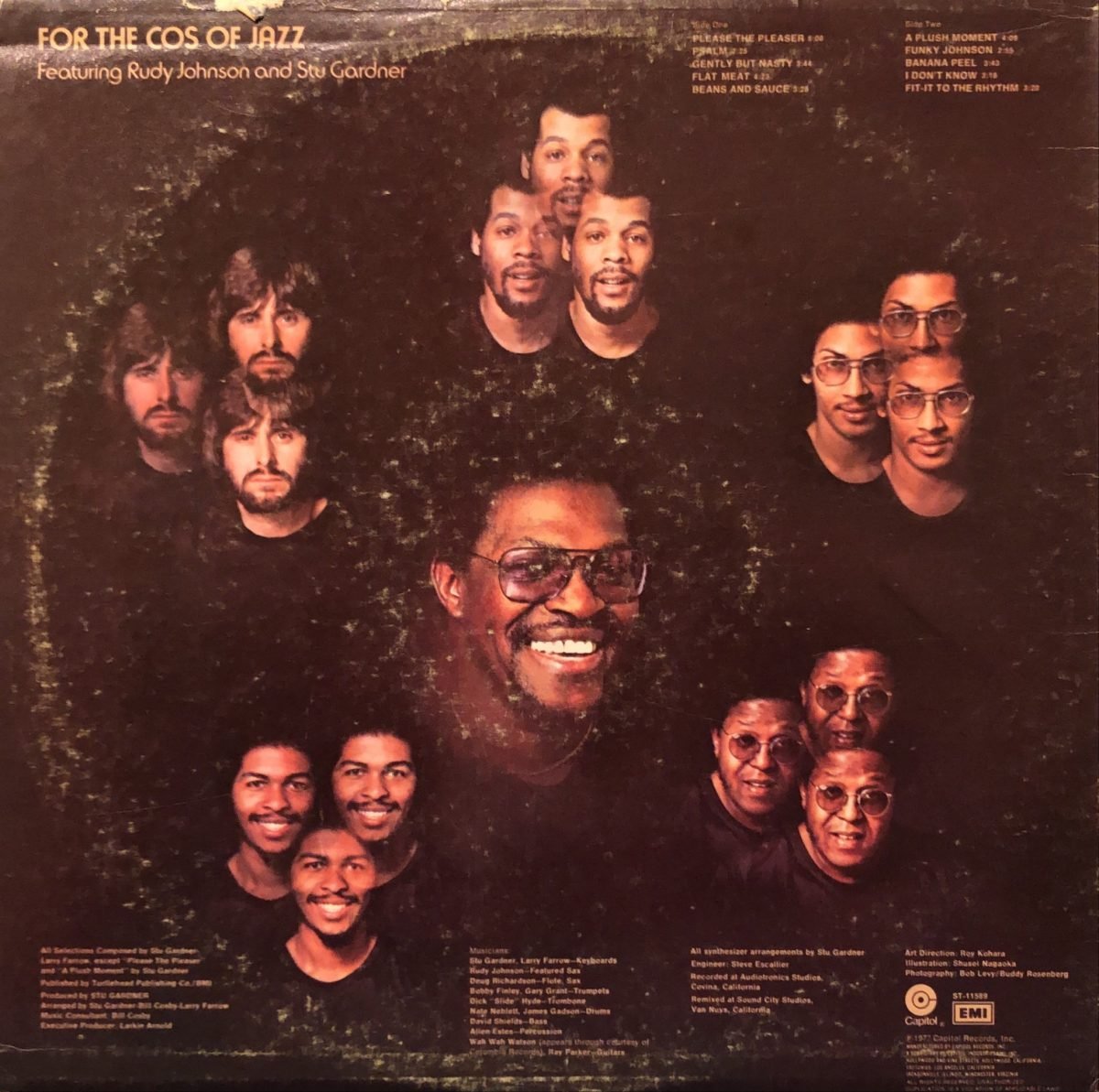 First Cosins Jazz Ensemble ‎– For The Cos Of Jazz LP Plak - Görsel 2