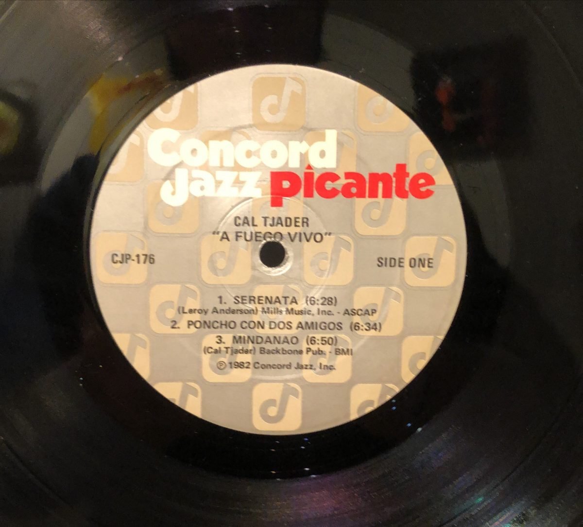 Cal Tjader ‎– A Fuego Vivo LP Plak - Görsel 3